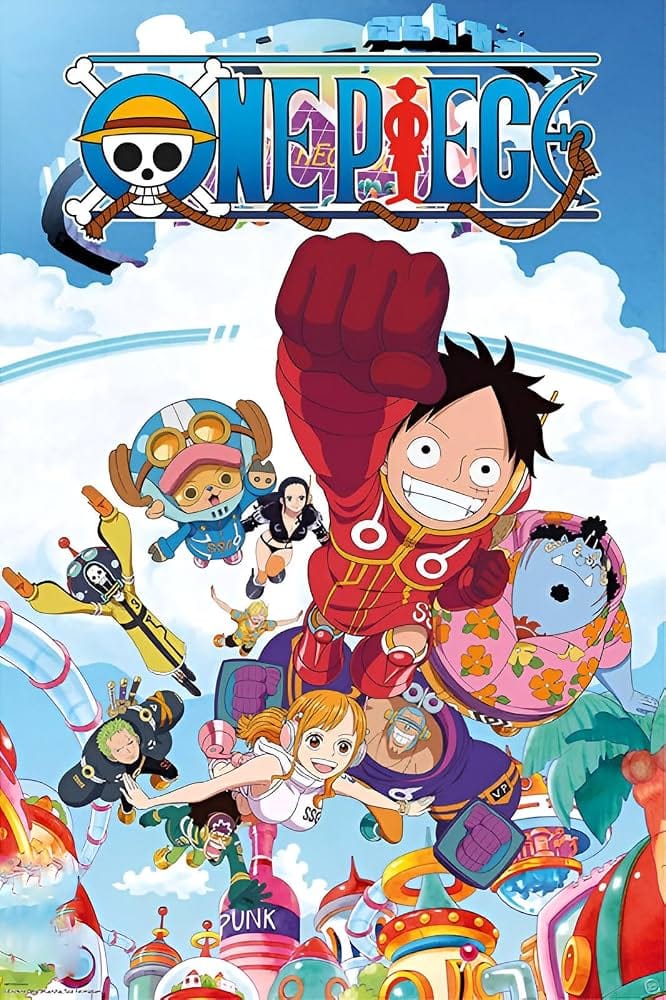 poster for the anime one piece